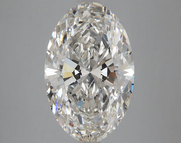 Stylish 5.11 CT Oval Shape G Color SI1 Clarity Lab grown Diamond For Designer Party Ring