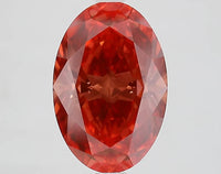 Classic Of 3.14 CT Oval Shape Fancy Vivid Brownish Pink Color VS2 Clarity Moissanite Diamond For Found Light
