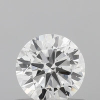 Premium 0.49 CT Round Shape D Color SI1 Clarity Lab Grown Diamond For the Same Sky