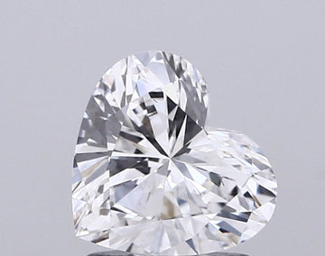 Bright 1.08 CT VS1 Clarity D Color Heart Shape Lab grown Diamond For Wedding Ring