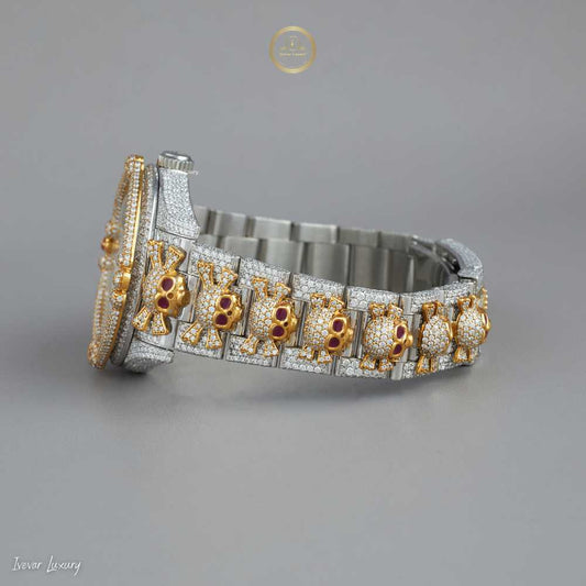Unique Design Custom natural Diamond Watch Iced Out Luxury by Ivevar