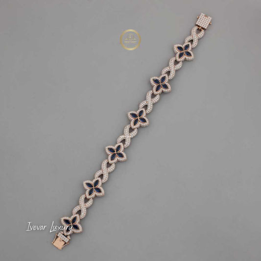 Eternal Love Bracelet - Handmade Moissanite Infinity Link Jewelry