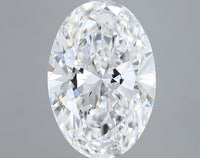Exclusive 6.05 CT Oval Shape D Color VS1 Clarity Lab Grown Diamond For Party Ring