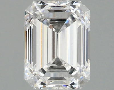 1.53 Ct Emerald Cut Moissanite - D Color, VS1 Clarity