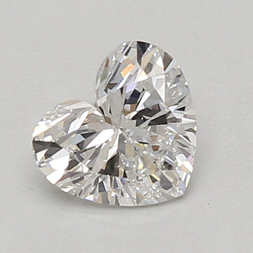 Excellent Of 0.86 CT Heart Shape D Color VS1 Clarity Lab Grown Diamond For First Rain