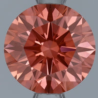 Excellent 1.04 CT Round Shape Fancy Vivid Pink Color VS2 Clarity Moissanite Diamond For Engagement Ring