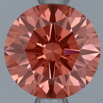 Excellent 1.04 CT Round Shape Fancy Vivid Pink Color VS2 Clarity Moissanite Diamond For Engagement Ring