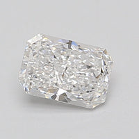 Perfect 0.76 CT Radiant Shape E Color SI1 Clarity Lab grown Diamond For The Glow
