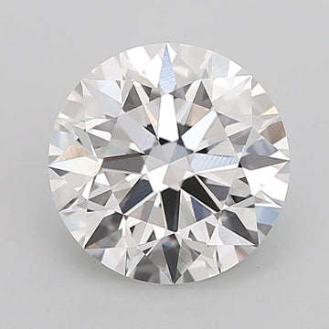 Sparkling 3.07 CT Round Shape E Color VVS2 Clarity Lab grown Diamond For Wedding Ring