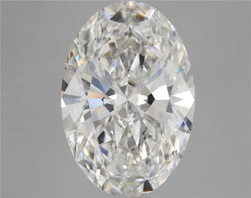 Timeless 5.25 CT Oval Shape F Color SI2 Clarity Moissanite Diamond For Anniversary Ring