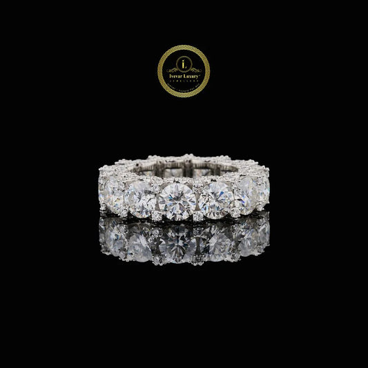 Full Eternity 1.20 CT Lab Grown Diamond Wedding Band By Ivevar