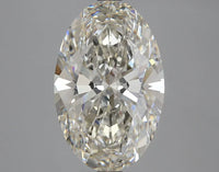 Premium 4.26 CT Oval Shape I Color VS1 Clarity Moissanite Diamond For Cocktail Ring