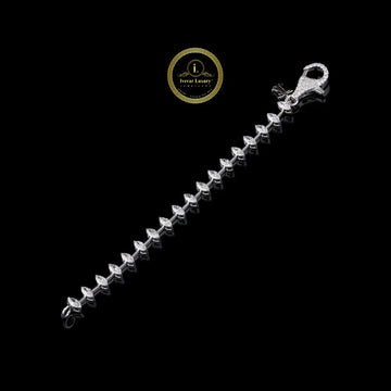 Exclusive Marquise Cut Moissanite Diamond Tennis Bracelet for Sophisticated Styling By Ivevar