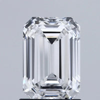 Bright Of 0.35 CT Emerald Shape D Color VS1 Clarity Moissanite Diamond For Sound Time