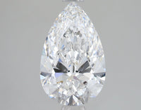 Shiny 2.01 CT Pear Shape D Color VS2 Clarity Moissanite Diamond For Wedding Ring