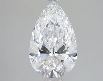Shiny 2.01 CT Pear Shape D Color VS2 Clarity Moissanite Diamond For Wedding Ring