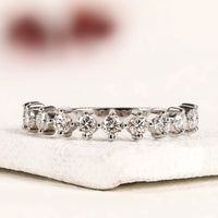 2.00 TCW Classic Lab Grown Diamond Eternity Band Ring Elegant Minimal Luxury Wedding & Anniversary Jewelry