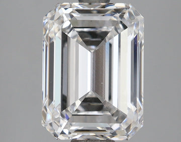 Custom Luxury Of 3.01 CT Emerald Shape D Color VS1 Clarity Lab Grown Diamond For Wedding Ring