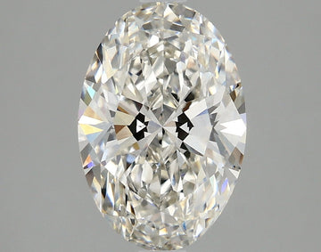 Sparkling 2.26 CT Oval Shape H Color VS1 Clarity Lab grown Diamond For Custom Ring