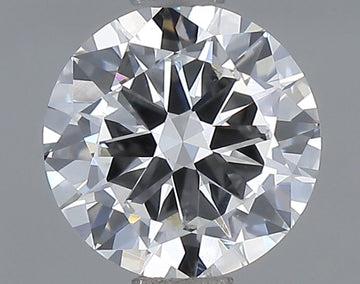 Shiny 3.02 CT Round Shape D Color VS2 Clarity Lab Grown Diamond For Wedding Special Ring