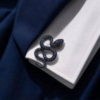 Luxury Animal Inspired Gemstone Cufflinks – Snake, Owl, Lion & Panther
