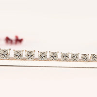 Princess Cut Lab Grown Diamond Stud Earrings For Her
