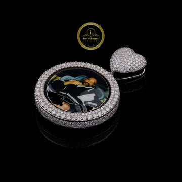 Keep the Memories Close Lab Grown Diamond Heart Pendant Flex By Ivevar