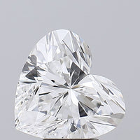 Shiny Of 5.01 CT Heart Shape D Color VS1 Clarity Lab Grown Diamond For Just Thing