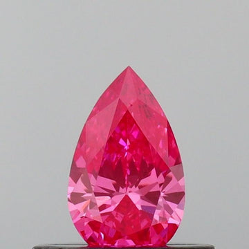 Top Quality 0.32 CT Pear Shape Fancy Vivid Pink Color VVS1 Clarity Lab Grown Diamond For Found Time