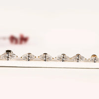 Marquise Cut Moissanite Diamond Classic Solitaire Stud Earring