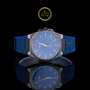 Classic Blue Dial Ultra Slim Sport Luxury Watch