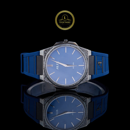 Classic Blue Dial Ultra Slim Sport Luxury Watch