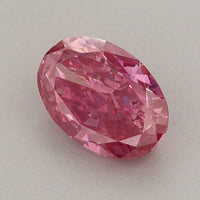 Dazzling Of 0.93 CT Oval Shape Fancy Vivid Pink Color VS1 Clarity Lab Grown Diamond For Party