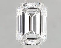 Exclusive 1.01 Carat Emerald Cut Moissanite Diamond D color VS2 Clarity Excellent Cut for Jewelry Designs