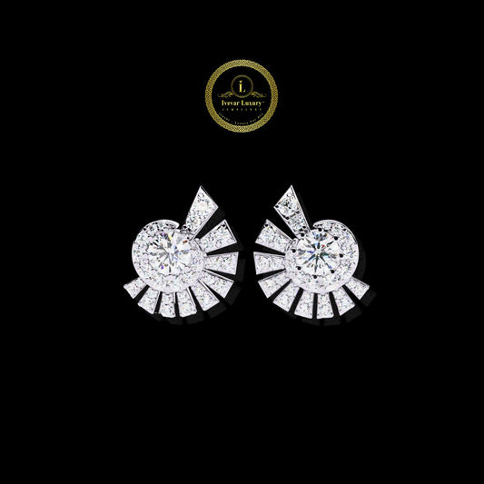 Exquisite Lab Grown Diamond Earrings Bigger Carat, Lower Price