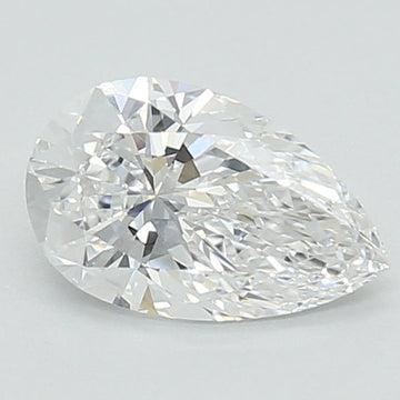 Shiny 0.90 CT Pear Shape D Color VS1 Clarity Lab Grown Diamond For Quiet Days