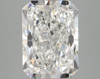 Sustainable 3.01 CT Radiant Shape E Color SI1 Clarity Lab grown Diamond For In Between