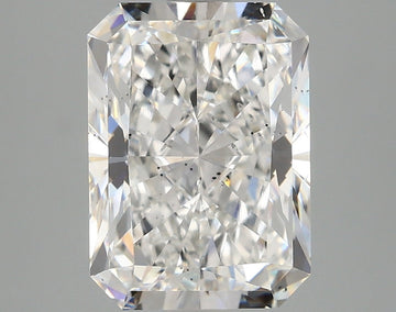 Sustainable 3.01 CT Radiant Shape E Color SI1 Clarity Lab grown Diamond For In Between