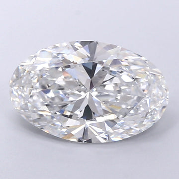 Minimalist 4.01 CT Oval Shape D Color VVS2 Clarity Lab grown Diamond For That Touch