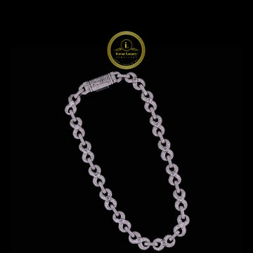 Luxury Iced Lab Grown Diamond Link Bracelet Crafted for Timeless Elegance