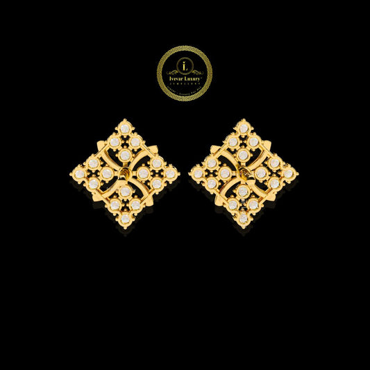 Tiny Lab Diamond Earrings Dainty Studs for Sensitive Ears & Daily Sparkle