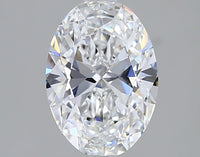 Shiny 1.51 CT Oval Shape D Color VVS1 Clarity Lab grown Diamond For Someone Ring