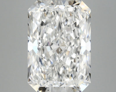 6.07 Ct Radiant Cut Lab Grown Diamond - E Color, SI1 Clarity