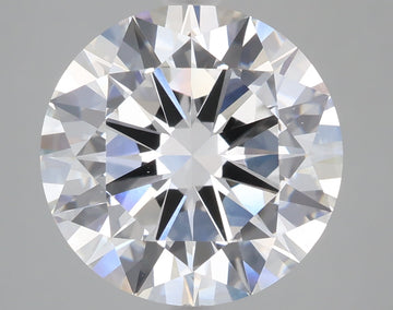 Perfect 5.00 CT Round Shape E Color VVS2 Clarity Lab grown Diamond For Gift Ring