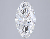 Custom Luxury 3.01 CT Marquise Shape D Color VVS2 Clarity Lab grown Diamond For Wedding Ring