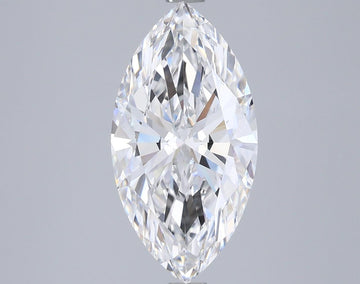 Custom Luxury 3.01 CT Marquise Shape D Color VVS2 Clarity Lab grown Diamond For Wedding Ring
