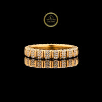 Luxury Diamond 2.40 CT Lab Grown Eternity Band Ring Round Cut Pavé Gold Ring for Women By Ivevar