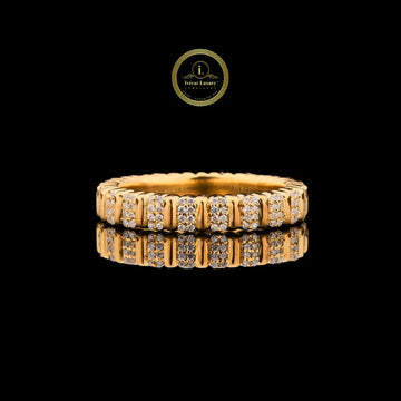 Luxury Diamond 2.40 CT Lab Grown Eternity Band Ring Round Cut Pavé Gold Ring for Women By Ivevar
