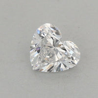 Shiny Of 0.41 CT Heart Shape D Color VS1 Clarity Lab Grown Diamond For Kind Hours