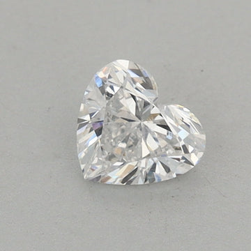 Shiny Of 0.41 CT Heart Shape D Color VS1 Clarity Lab Grown Diamond For Kind Hours
